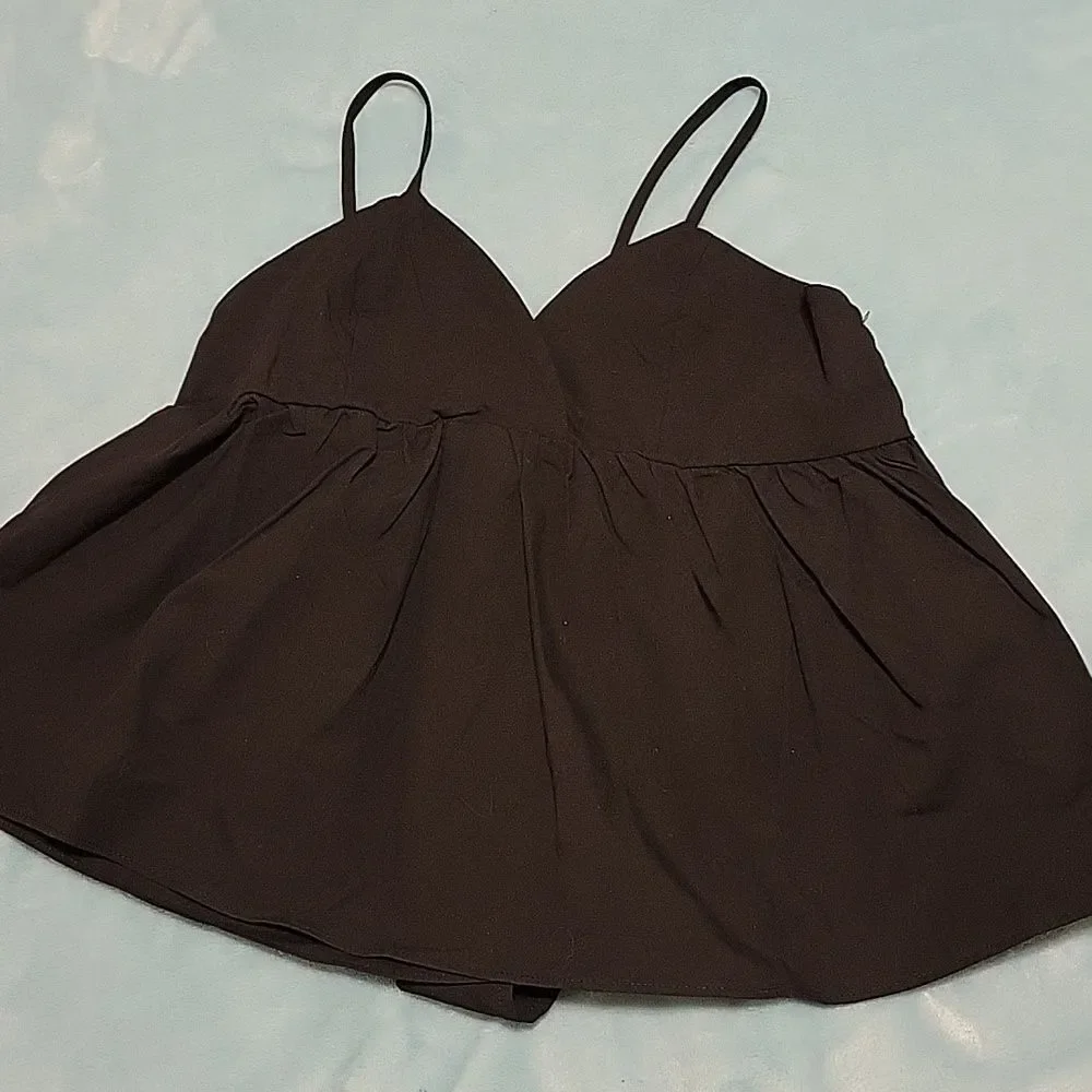Charlotte Russe pull on skirts and 1 black Halter top Bundle CLEARANCE